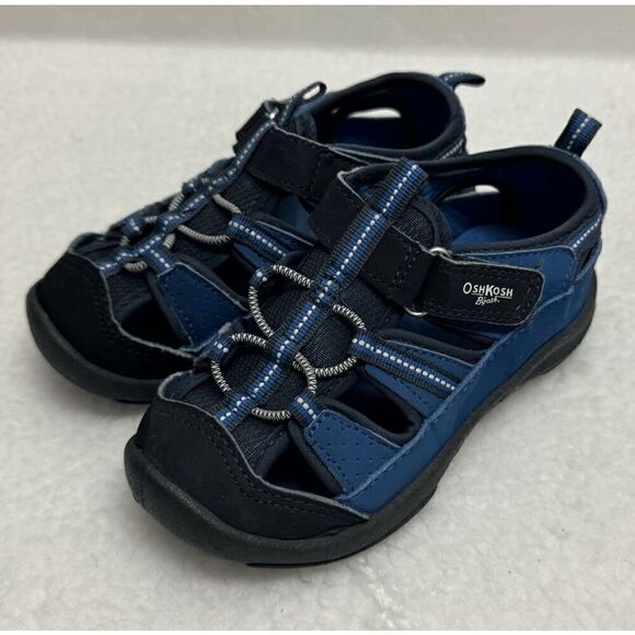 OshKosh B’gosh Kids Sandal Shoes‎ Bump Toe Size 10 - Picture 7 of 8